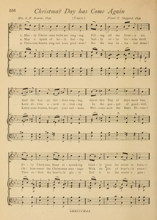 The Church and Home Hymnal: containing hymns and tunes for church service, for prayer meetings, for Sunday schools, for praise service, for home circles, for young people, children and special occasio page 369