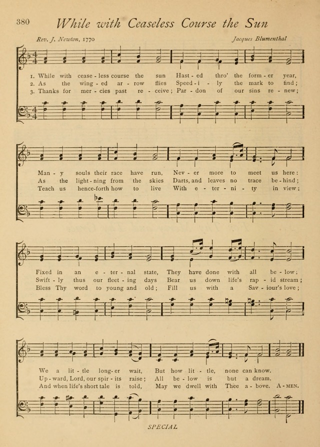 The Church and Home Hymnal: containing hymns and tunes for church service, for prayer meetings, for Sunday schools, for praise service, for home circles, for young people, children and special occasio page 393