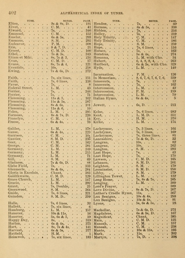 The Church and Home Hymnal: containing hymns and tunes for church service, for prayer meetings, for Sunday schools, for praise service, for home circles, for young people, children and special occasio page 415