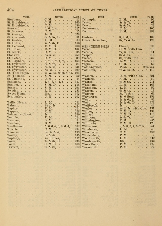 The Church and Home Hymnal: containing hymns and tunes for church service, for prayer meetings, for Sunday schools, for praise service, for home circles, for young people, children and special occasio page 417