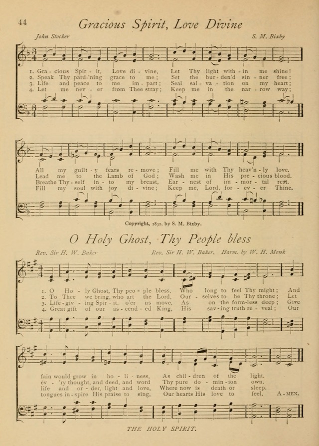 The Church and Home Hymnal: containing hymns and tunes for church service, for prayer meetings, for Sunday schools, for praise service, for home circles, for young people, children and special occasio page 57