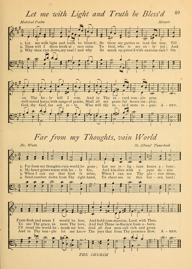 The Church and Home Hymnal: containing hymns and tunes for church service, for prayer meetings, for Sunday schools, for praise service, for home circles, for young people, children and special occasio page 62