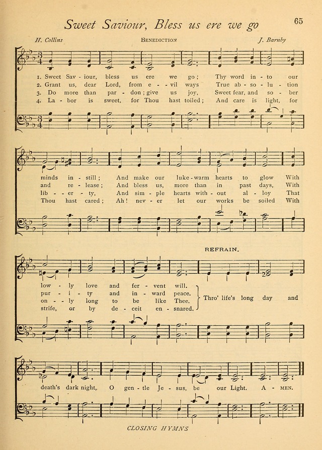 The Church and Home Hymnal: containing hymns and tunes for church service, for prayer meetings, for Sunday schools, for praise service, for home circles, for young people, children and special occasio page 78