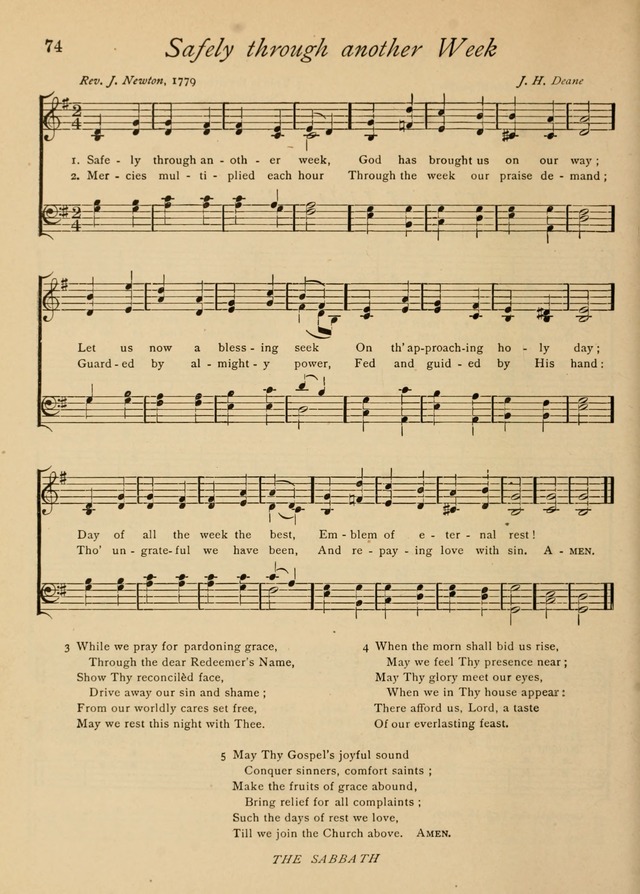 The Church and Home Hymnal: containing hymns and tunes for church service, for prayer meetings, for Sunday schools, for praise service, for home circles, for young people, children and special occasio page 87