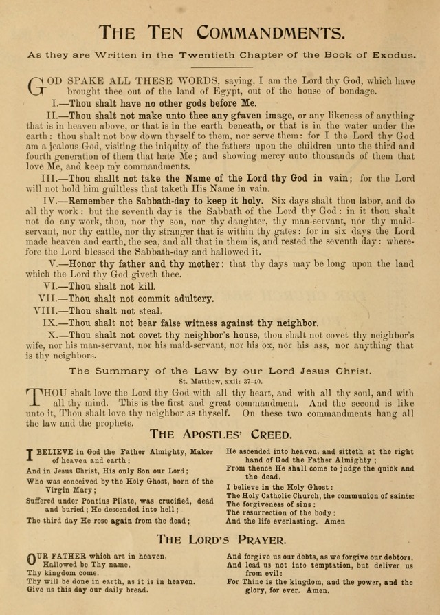 The Church and Home Hymnal: containing hymns and tunes for church service, for prayer meetings, for Sunday schools, for praise service, for home circles, for young people, children and special occasio page 9