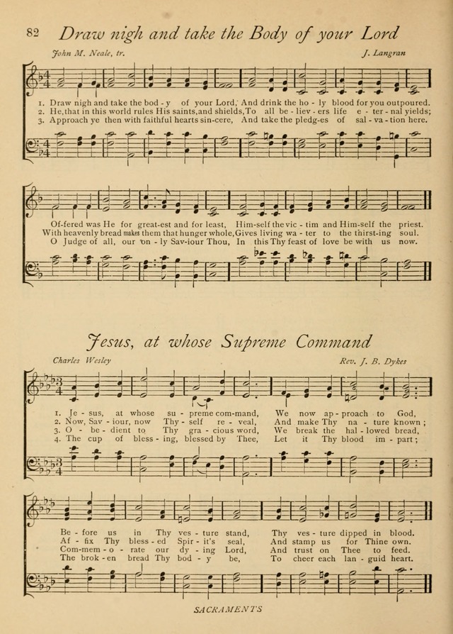 The Church and Home Hymnal: containing hymns and tunes for church service, for prayer meetings, for Sunday schools, for praise service, for home circles, for young people, children and special occasio page 95