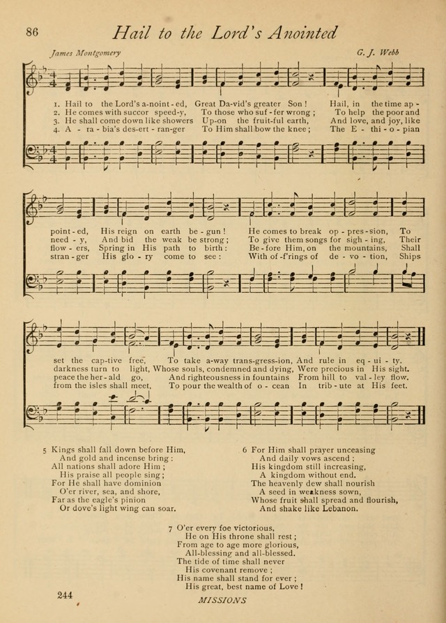 The Church and Home Hymnal: containing hymns and tunes for church service, for prayer meetings, for Sunday schools, for praise service, for home circles, for young people, children and special occasio page 99