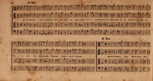 Choral Harmonie: enthaltend Kirchen-Melodien page 107