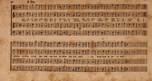 Choral Harmonie: enthaltend Kirchen-Melodien page 43