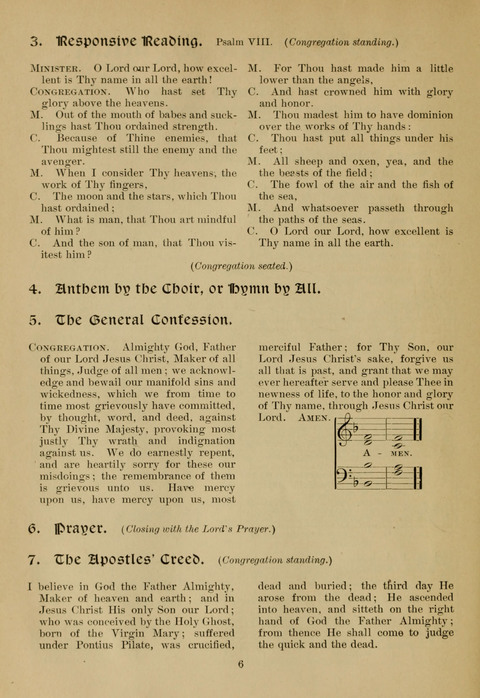 Chautauqua Hymnal and Liturgy page 2