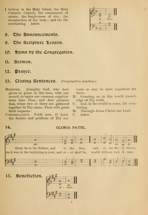 Chautauqua Hymnal and Liturgy page 3