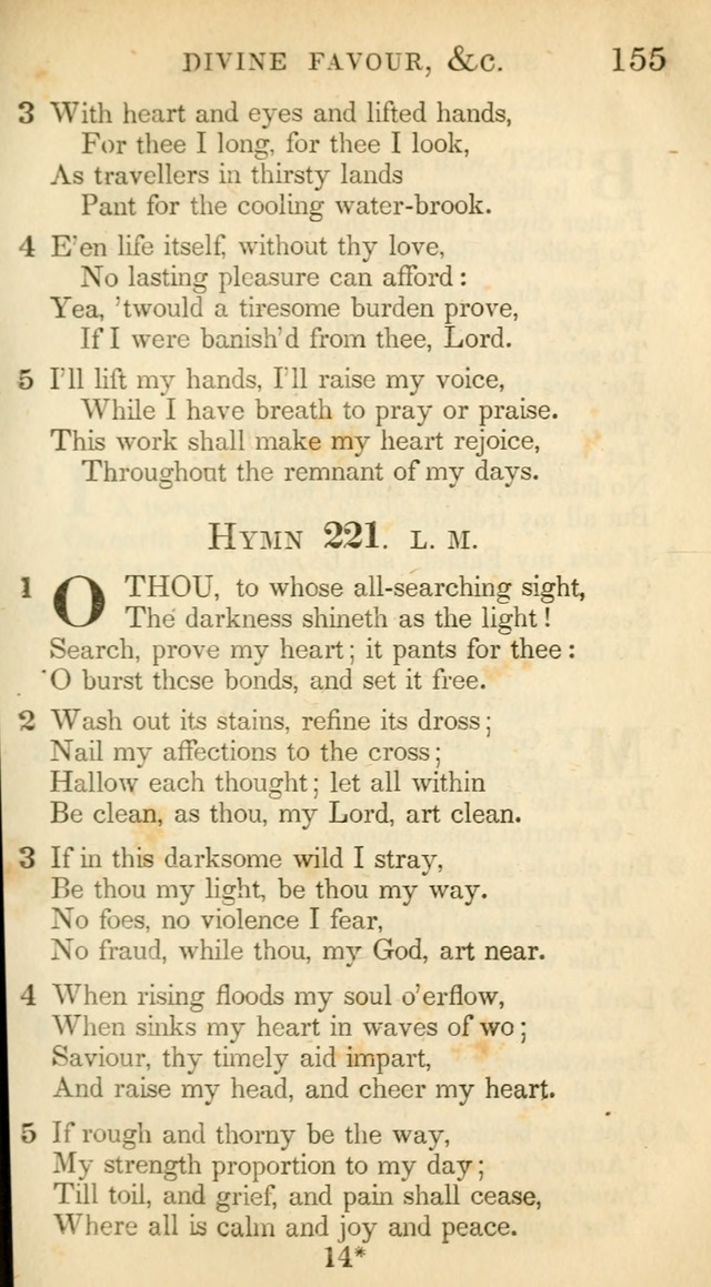 A Collection of Hymns and a Liturgy: for the use of Evangelical Lutheran Churches, to which are added prayers for families and individuals (New and Enl. Stereotype Ed.) page 155