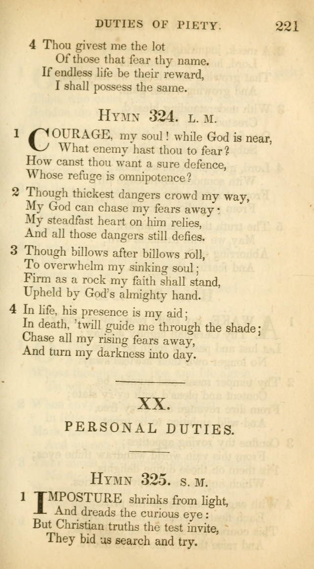 A Collection of Hymns and a Liturgy: for the use of Evangelical Lutheran Churches, to which are added prayers for families and individuals (New and Enl. Stereotype Ed.) page 221