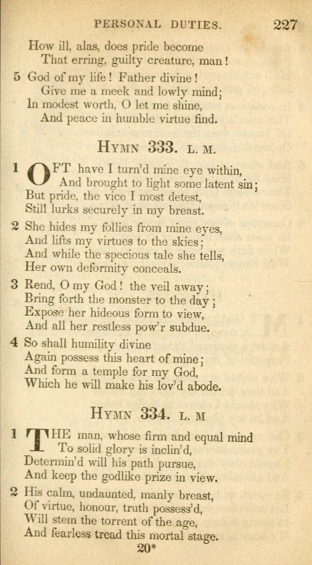 A Collection of Hymns and a Liturgy: for the use of Evangelical Lutheran Churches, to which are added prayers for families and individuals (New and Enl. Stereotype Ed.) page 227