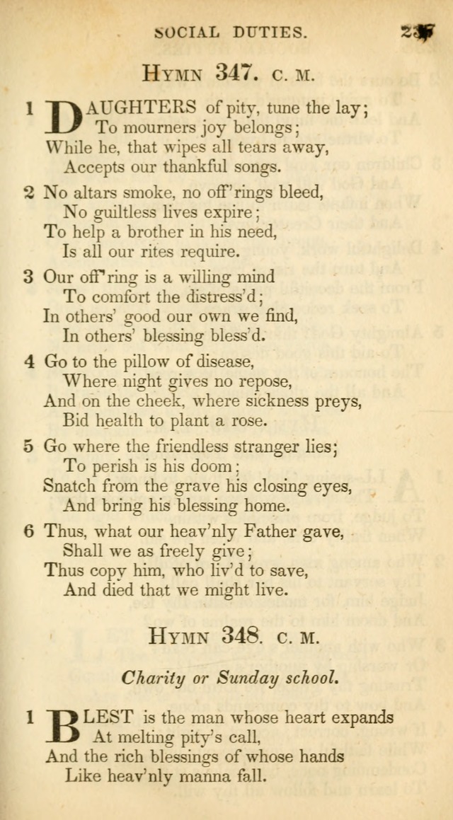 A Collection of Hymns and a Liturgy: for the use of Evangelical Lutheran Churches, to which are added prayers for families and individuals (New and Enl. Stereotype Ed.) page 237