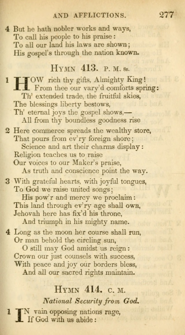 A Collection of Hymns and a Liturgy: for the use of Evangelical Lutheran Churches, to which are added prayers for families and individuals (New and Enl. Stereotype Ed.) page 277