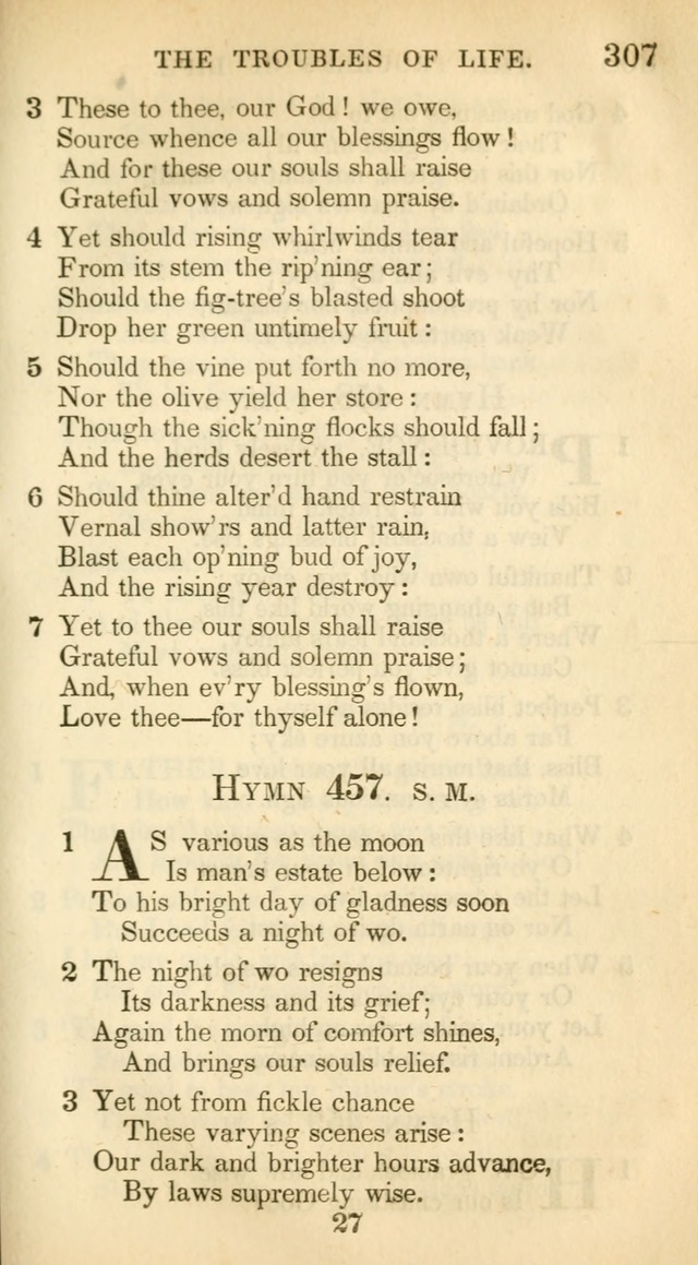 A Collection of Hymns and a Liturgy: for the use of Evangelical Lutheran Churches, to which are added prayers for families and individuals (New and Enl. Stereotype Ed.) page 307