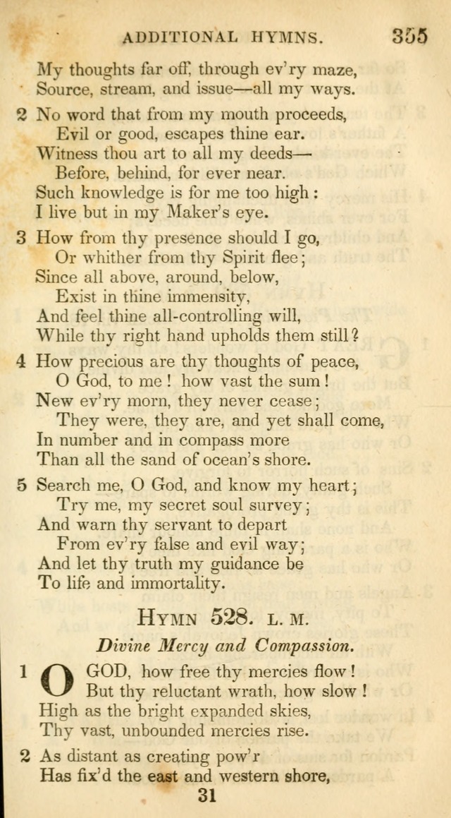 A Collection of Hymns and a Liturgy: for the use of Evangelical Lutheran Churches, to which are added prayers for families and individuals (New and Enl. Stereotype Ed.) page 355