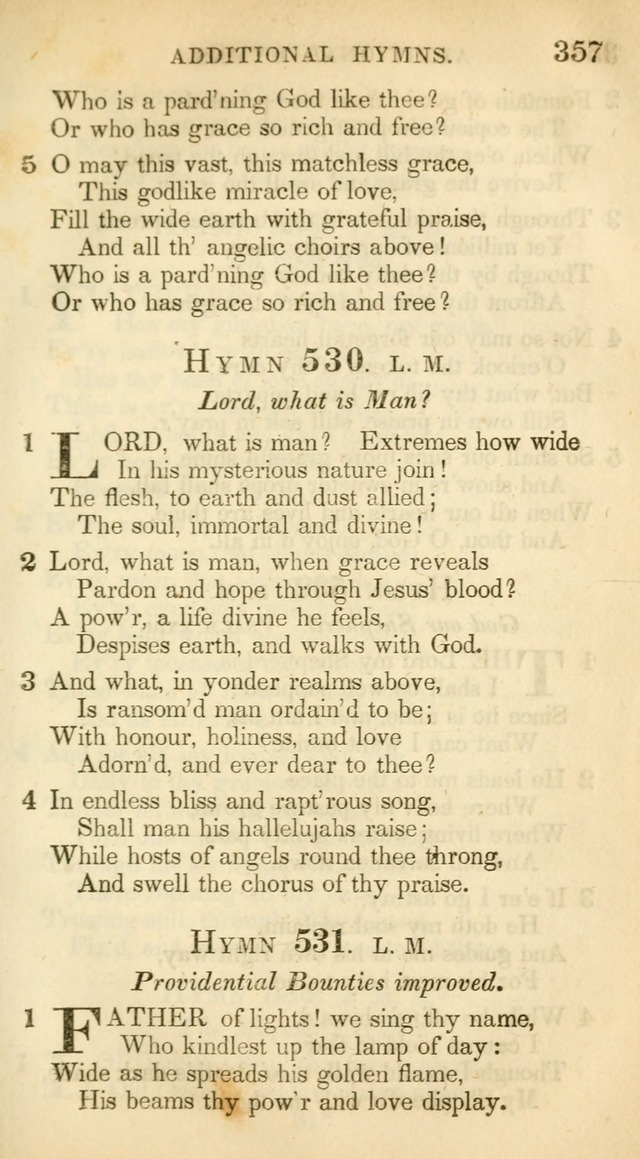 A Collection of Hymns and a Liturgy: for the use of Evangelical Lutheran Churches, to which are added prayers for families and individuals (New and Enl. Stereotype Ed.) page 357