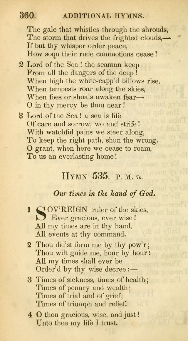 A Collection of Hymns and a Liturgy: for the use of Evangelical Lutheran Churches, to which are added prayers for families and individuals (New and Enl. Stereotype Ed.) page 360