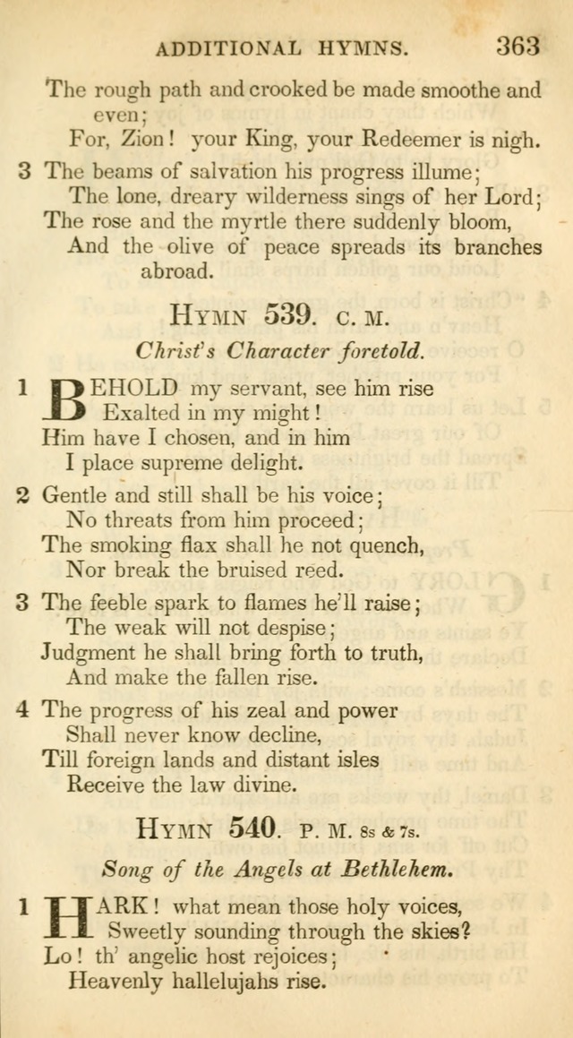 A Collection of Hymns and a Liturgy: for the use of Evangelical Lutheran Churches, to which are added prayers for families and individuals (New and Enl. Stereotype Ed.) page 363