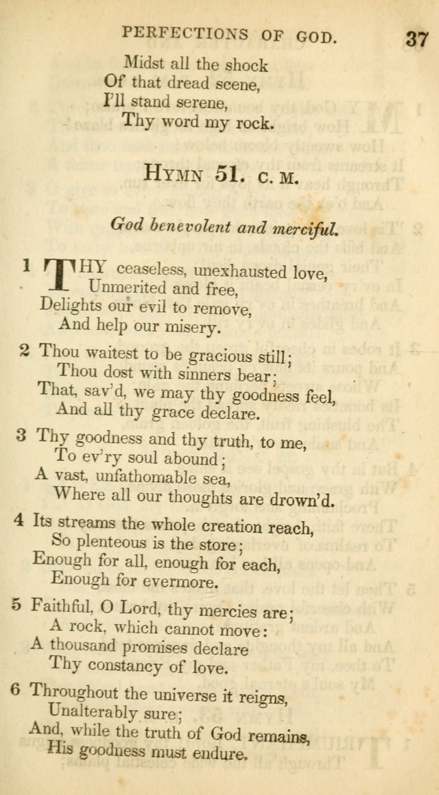 A Collection of Hymns and a Liturgy: for the use of Evangelical Lutheran Churches, to which are added prayers for families and individuals (New and Enl. Stereotype Ed.) page 37