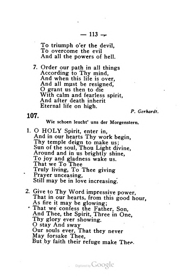 Church Hymnal for Lutheran Services page 108