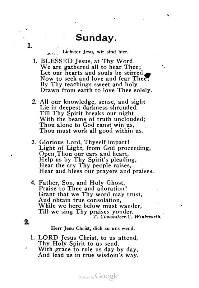 Church Hymnal for Lutheran Services page xix