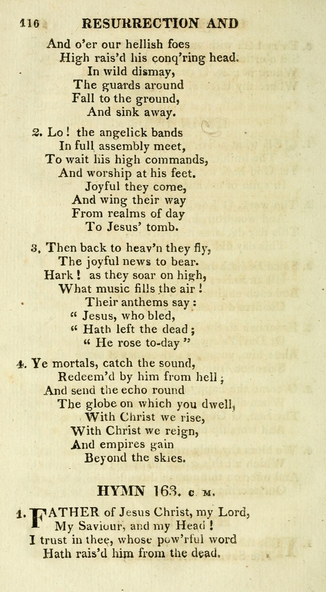 A Collection of Hymns and a Liturgy for the Use of Evangelical Lutheran Churches: to which are added prayers for families and individuals page 116