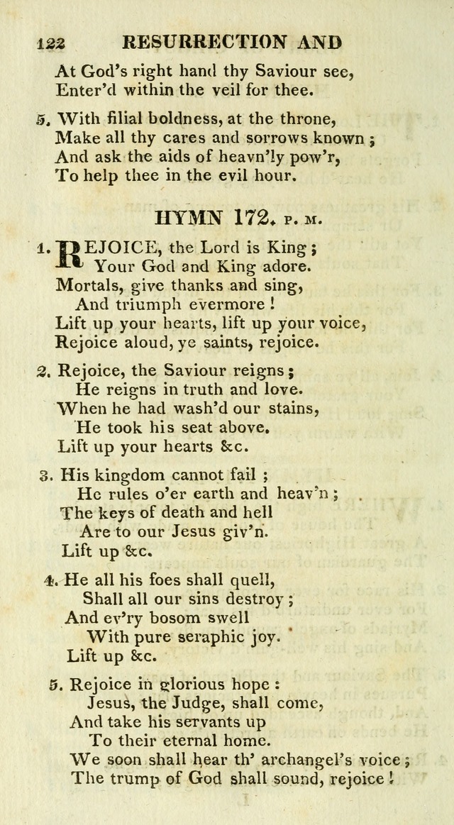 A Collection of Hymns and a Liturgy for the Use of Evangelical Lutheran Churches: to which are added prayers for families and individuals page 122