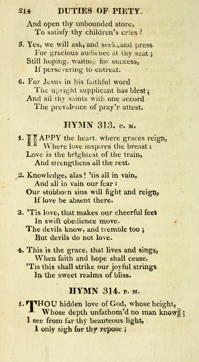 A Collection of Hymns and a Liturgy for the Use of Evangelical Lutheran Churches: to which are added prayers for families and individuals page 214