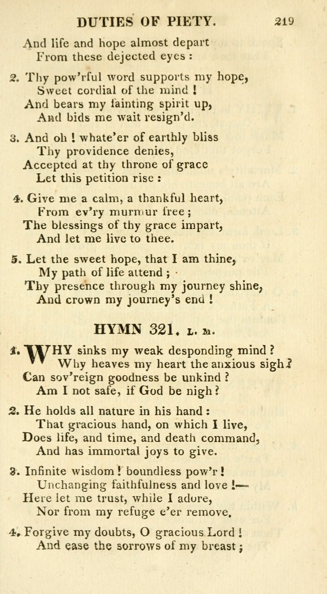 A Collection of Hymns and a Liturgy for the Use of Evangelical Lutheran Churches: to which are added prayers for families and individuals page 219