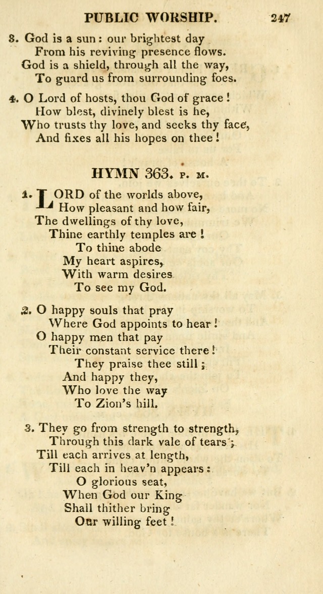 A Collection of Hymns and a Liturgy for the Use of Evangelical Lutheran Churches: to which are added prayers for families and individuals page 247