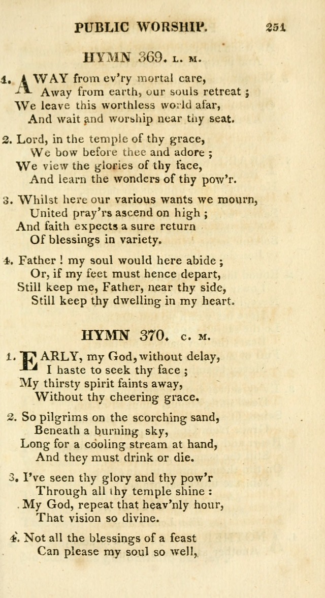 A Collection of Hymns and a Liturgy for the Use of Evangelical Lutheran Churches: to which are added prayers for families and individuals page 251