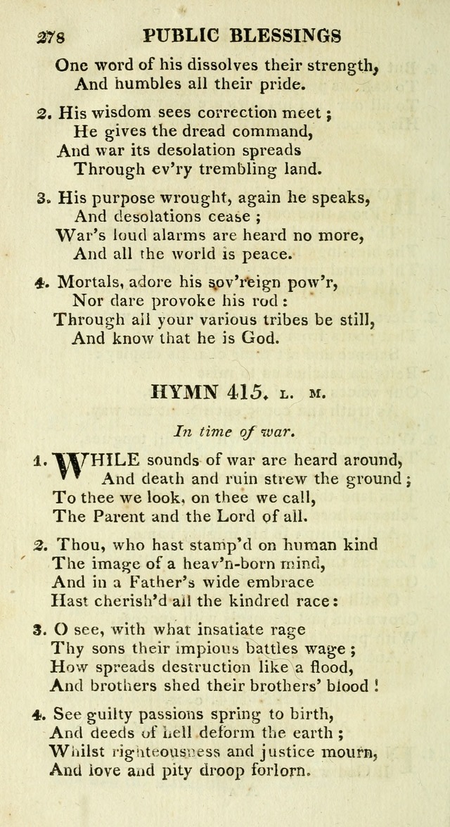 A Collection of Hymns and a Liturgy for the Use of Evangelical Lutheran Churches: to which are added prayers for families and individuals page 278