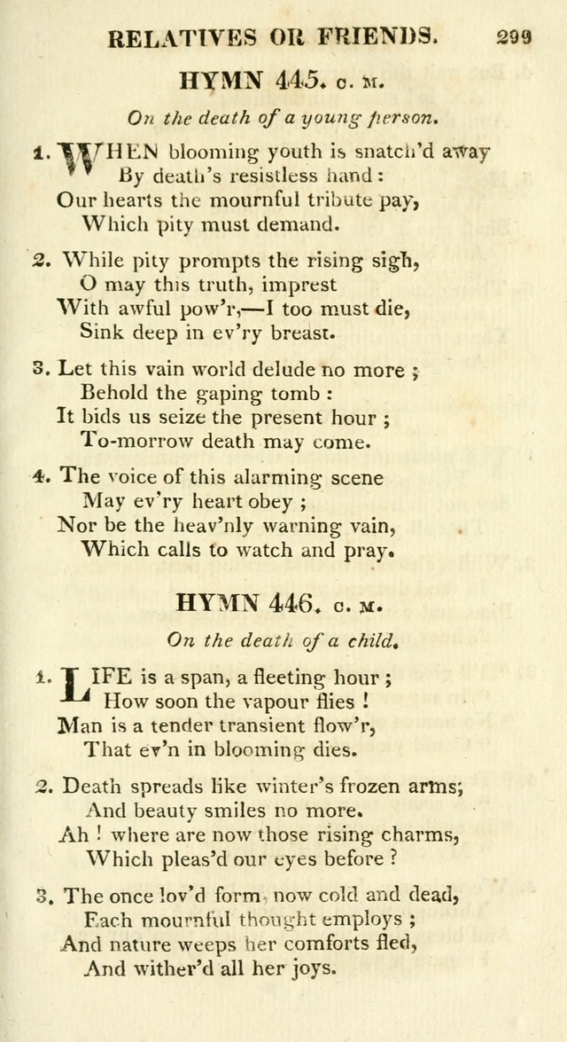 A Collection of Hymns and a Liturgy for the Use of Evangelical Lutheran Churches: to which are added prayers for families and individuals page 299