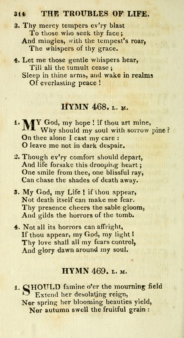 A Collection of Hymns and a Liturgy for the Use of Evangelical Lutheran Churches: to which are added prayers for families and individuals page 314