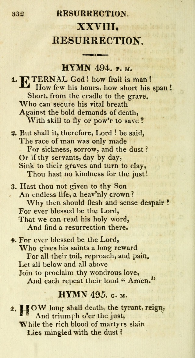 A Collection of Hymns and a Liturgy for the Use of Evangelical Lutheran Churches: to which are added prayers for families and individuals page 332