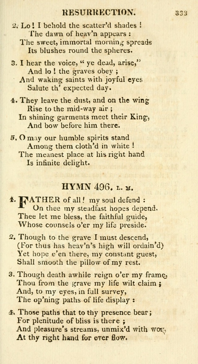 A Collection of Hymns and a Liturgy for the Use of Evangelical Lutheran Churches: to which are added prayers for families and individuals page 333