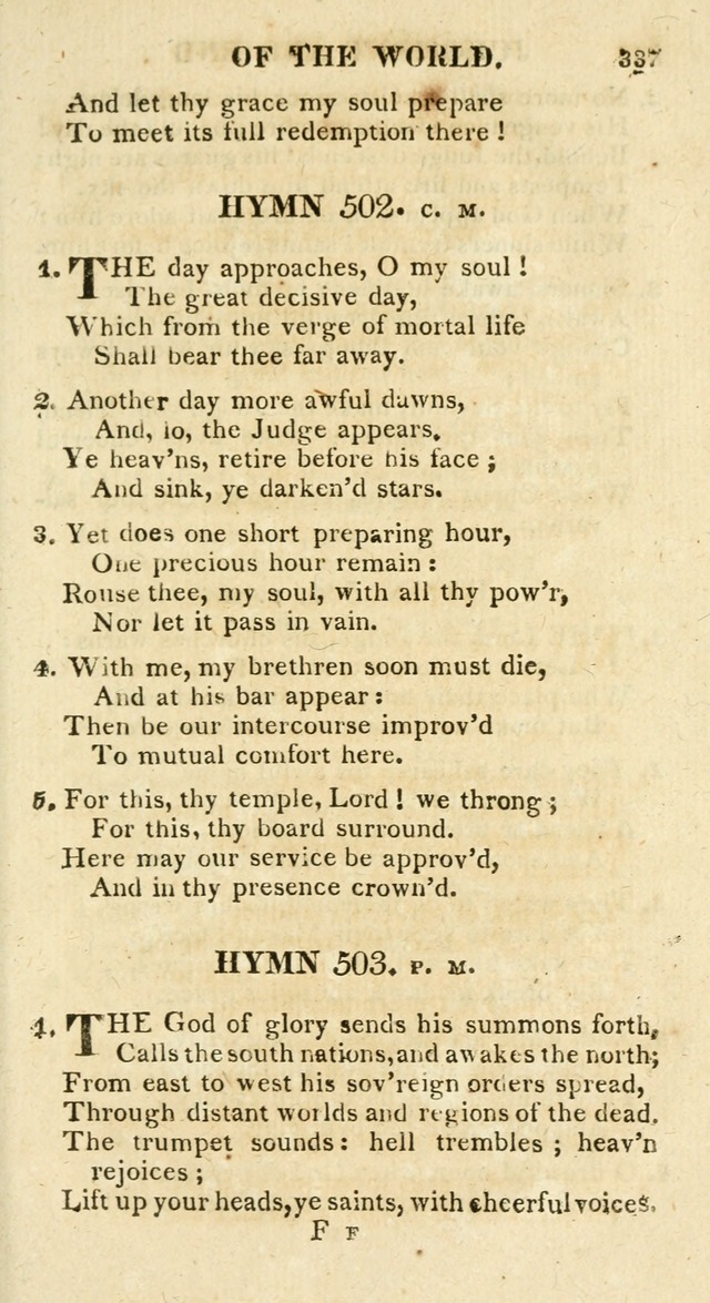 A Collection of Hymns and a Liturgy for the Use of Evangelical Lutheran Churches: to which are added prayers for families and individuals page 337