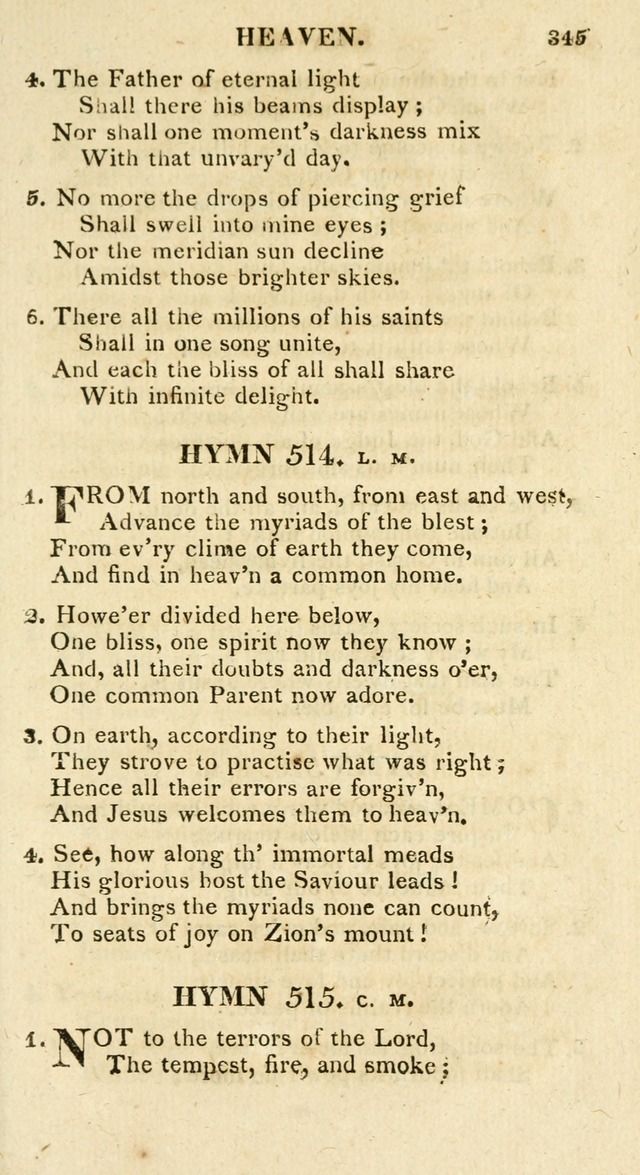 A Collection of Hymns and a Liturgy for the Use of Evangelical Lutheran Churches: to which are added prayers for families and individuals page 345