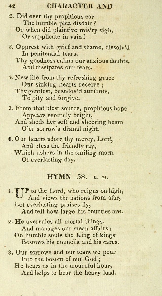 A Collection of Hymns and a Liturgy for the Use of Evangelical Lutheran Churches: to which are added prayers for families and individuals page 42