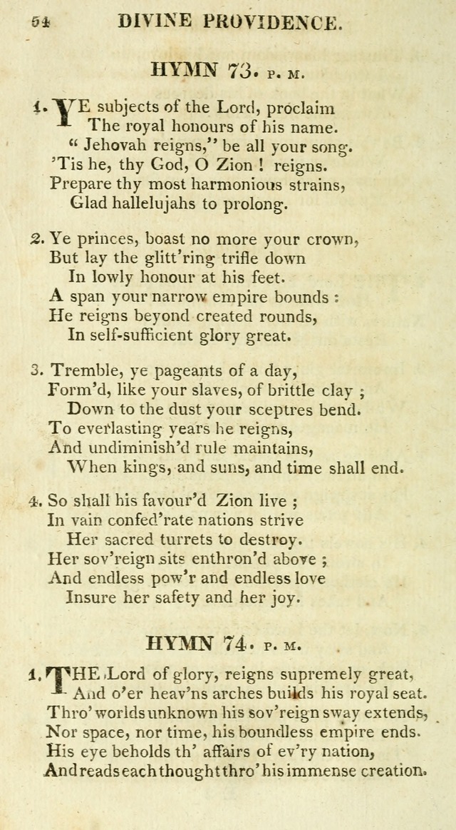 A Collection of Hymns and a Liturgy for the Use of Evangelical Lutheran Churches: to which are added prayers for families and individuals page 54