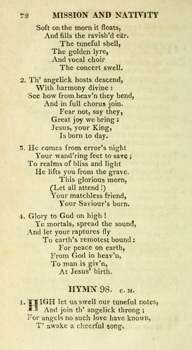 A Collection of Hymns and a Liturgy for the Use of Evangelical Lutheran Churches: to which are added prayers for families and individuals page 72