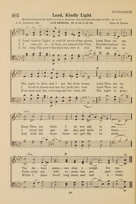 Church Hymnal, Mennonite: a collection of hymns and sacred songs suitable for use in public worship, worship in the home, and all general occasions (1st ed. ) [with Deutscher Anhang] page 298