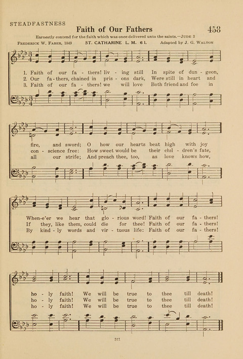 Church Hymnal, Mennonite: a collection of hymns and sacred songs suitable for use in public worship, worship in the home, and all general occasions (1st ed. ) [with Deutscher Anhang] page 341