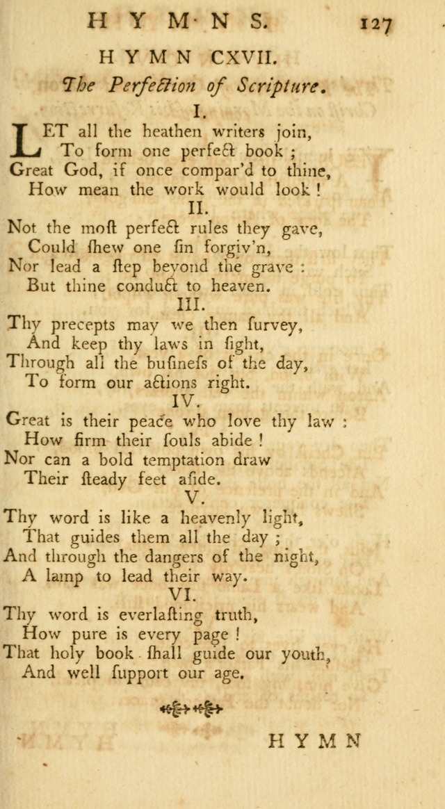 A Collection of Hymns, More Particularly Designed for the Use of the  West Society in Boston. (2nd ed. with Additions) page 129