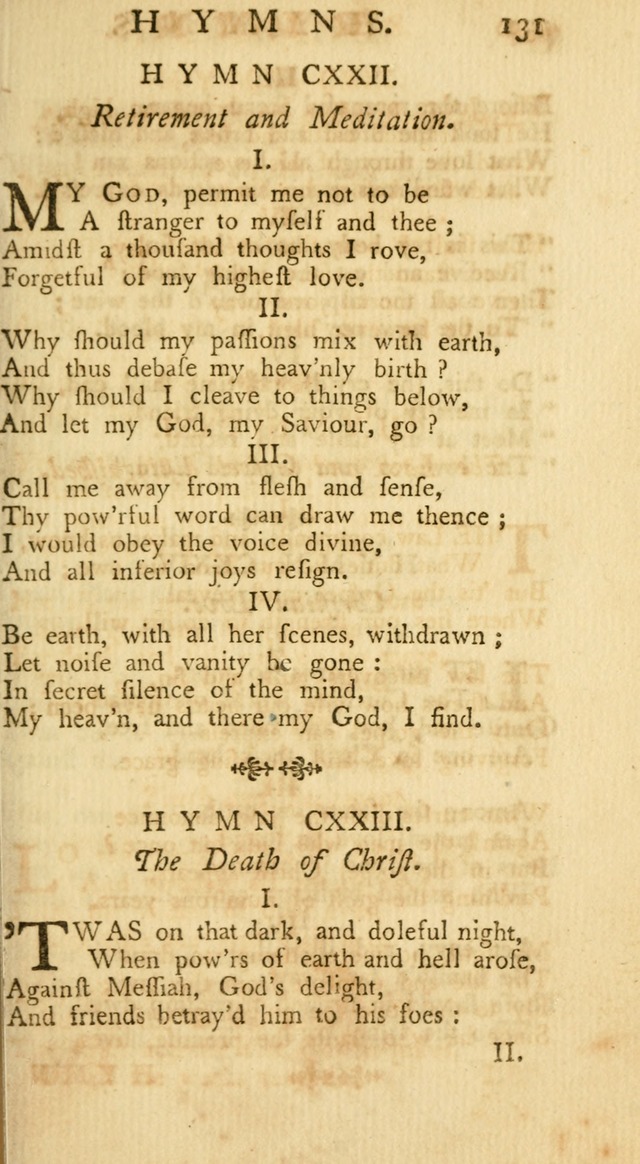 A Collection of Hymns, More Particularly Designed for the Use of the  West Society in Boston. (2nd ed. with Additions) page 133