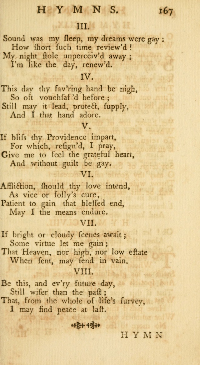 A Collection of Hymns, More Particularly Designed for the Use of the  West Society in Boston. (2nd ed. with Additions) page 169