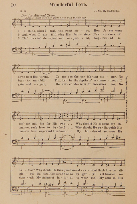 Conquest Hymns: New and Old for all Services page 10